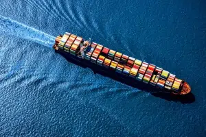 container ship ocean