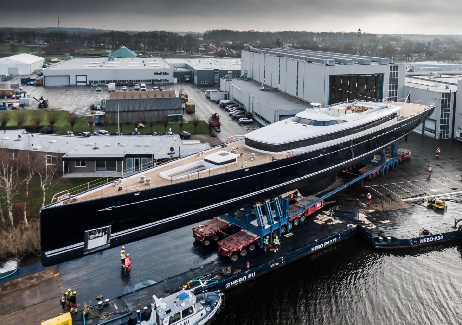 Superyacht design with security in mind
